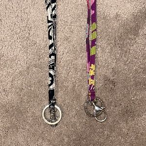 2 Pack of Vera Bradley Lanyards